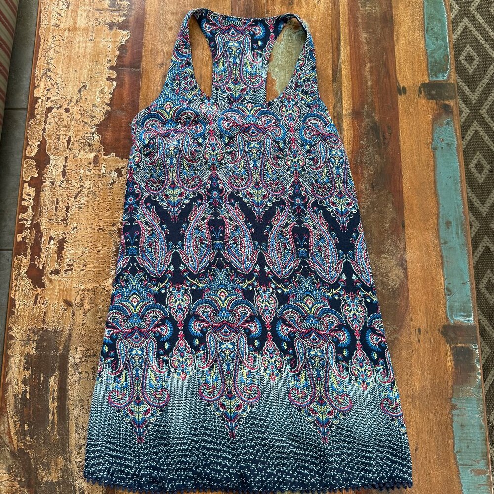 Sequin Hearts Tank Dress‎ Size Small